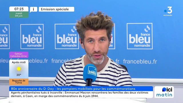 Les pompiers du Calvados mobilisés pour les 80 ans du Débarquement