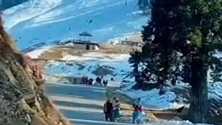 Kashmir Mountain Snowfall View Beautiful Weather #kashmir #mountains #snowfall #beautiful #weather