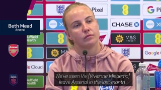 Mead discusses 'world-class' Miedema's Arsenal exit