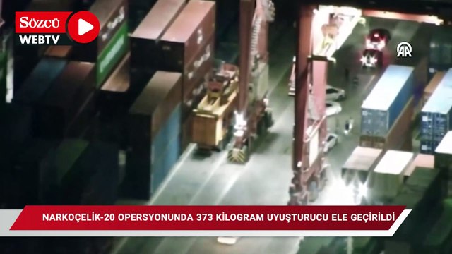 Narkoçelik-20 operasyonunda 373 kilogram uyuşturucu ele geçirildi