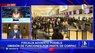 Aeropuerto Jorge Chávez: Fiscalía inicia procedimiento preventivo tras fallas en sistema de luces