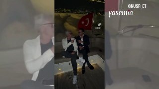 Nusret, Jose Mourinho ile yat turunda! O anlar büyük beğeni topladı!