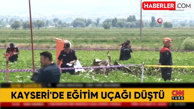 Kayseri'de eğitim uçağı düştü! Kayseri uçak kazasında ölü ve yaralı var? Son durum nedir?