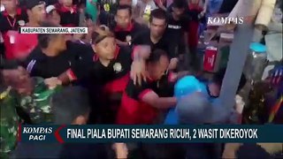 Keberatan dengan Keputusan Pertandingan, Pemain dan Suporter di Piala Bupati Semarang Keroyok Wasit!
