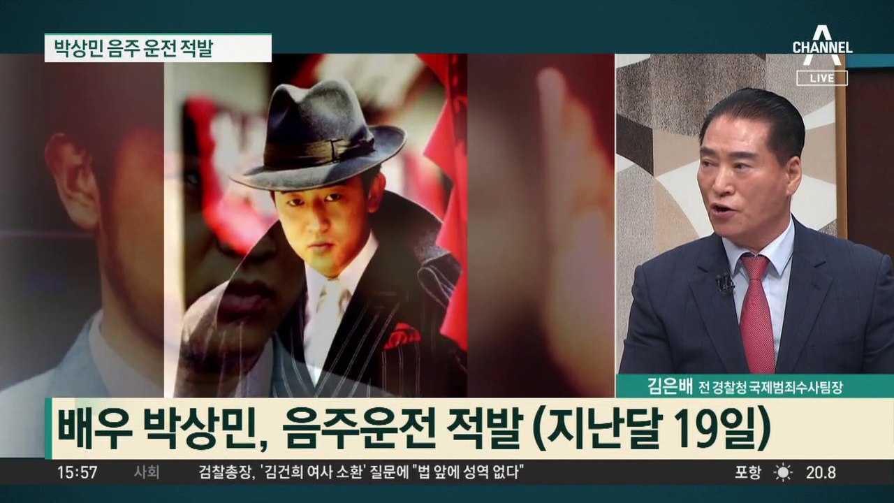 ‘장군의 아들’ 음주 운전…배우 박상민 면허 취소