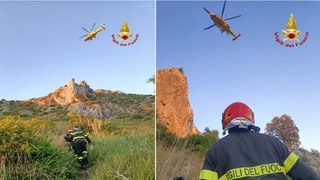 Escursionisti bloccati in montagna nel Casertano: soccorsi in elicottero (04.06.24)