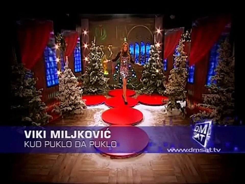 Viki Miljkovic - Kud puklo da puklo - Novogodisnji Program - (TV DMSAT 2012)
