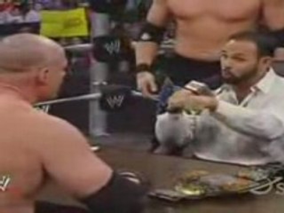 ECW 08/04/08: Kane & Chavo Contract Signing