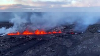 ثوارن بركان كيلاويا في أرخبيل هاواي الأميركي