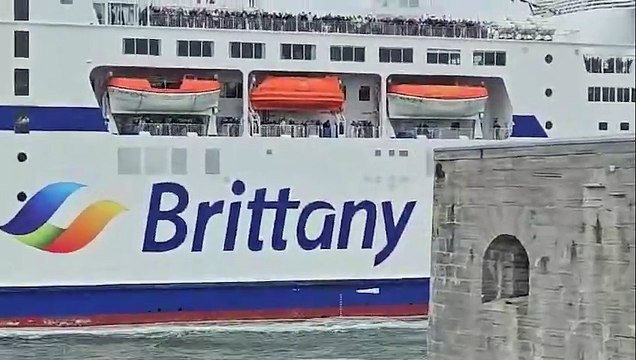 D-Day veterans set sail across the Channel, ahead of events in France to mark the 80th anniversary of D-Day - Video by Elly Hughes and Express FM