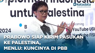 Menteri Luar Negeri Retno Marsudi Jelaskan Syarat Agar Indonesia Bisa Kirim Pasukan ke Palestina