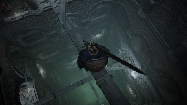 Fosse de la Prison souterraine des parias Elden Ring : Comment descendre dans le puits sans se tuer pour obtenir le Bouclier des empreintes ?