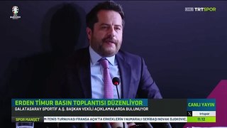 Erden Timur'dan olay açıklama: Organize iftiralara dayanmamın tek sebebi Galatasaray