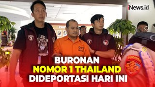 Pakai Baju Tahanan dan Diborgol, Buronan Nomor 1 Thailand Chaowalit Thongduang Dideportasi Hari Ini