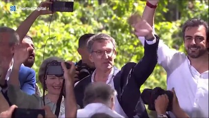 Feijóo, abierto a presentar una moción de censura