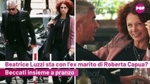 Beatrice Luzzi sta con l'ex marito di Roberta Capua? Beccati insieme a pranzo