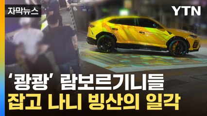 [자막뉴스] 무슨 돈으로 슈퍼카 탔나 봤다가...무더기로 찾은 2030 조폭들 / YTN