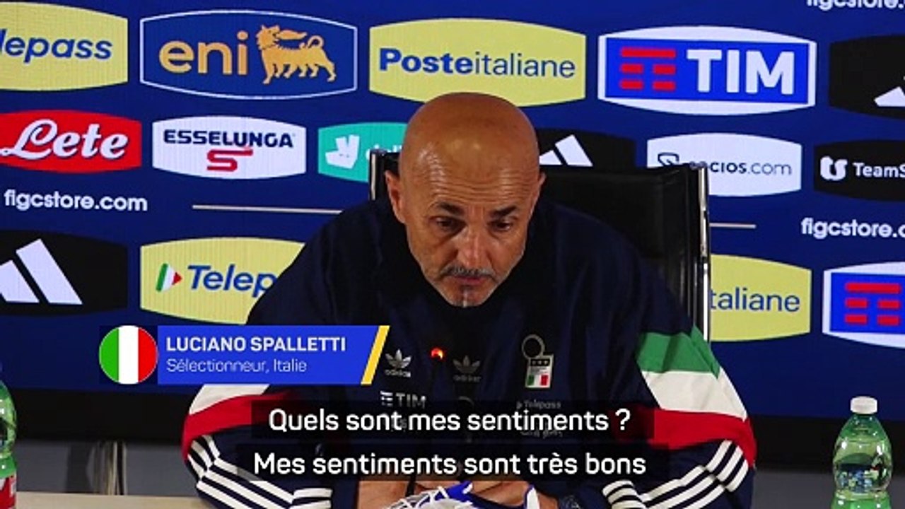 Spalletti : "Nous devons viser ce qu'il y a de plus beau"