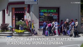 Feszültséget a bevándorlók miatt egy olasz kisvárosban