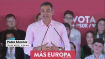 Pedro Sánchez: “Feijóo en las campañas tiene arranques de sinceridad: su propuesta es una moción de censura con Abascal y Puigdemont