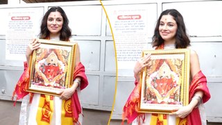 Divya Khossla Seeks Blessings From Ganpati Bappa At Siddhivinayak Temple Amidst The Release Of Savi