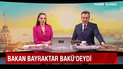 Bakan Bayraktar Bakü'deydi: "Iğdır-Nahçıvan Hattı bu kış hazır"