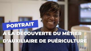 Nelly, auxiliaire de puériculture | Les métiers de Paris | La Ville de Paris recrute