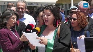 Çağlayan'da kayyım protestosu: Siyasal iktidarı ve yargı organlarını halkın iradesine saygı duymaya çağırıyoruz!