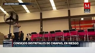 Riesgo en consejos distritales de Chiapas por traslados, advierte Instituto Electoral de Chiapas