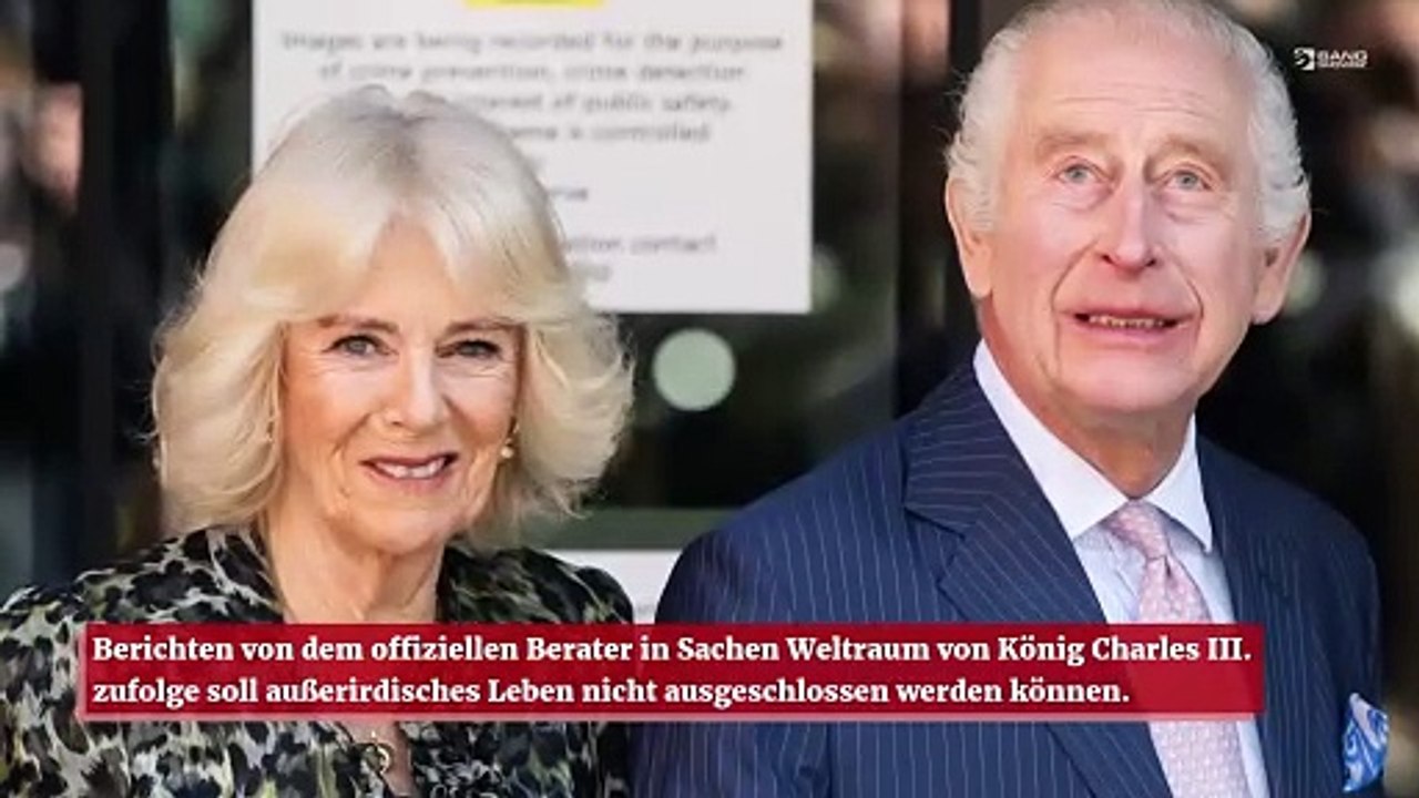 Berater von König Charles III. schließt Existenz von Außerirdischen nicht aus