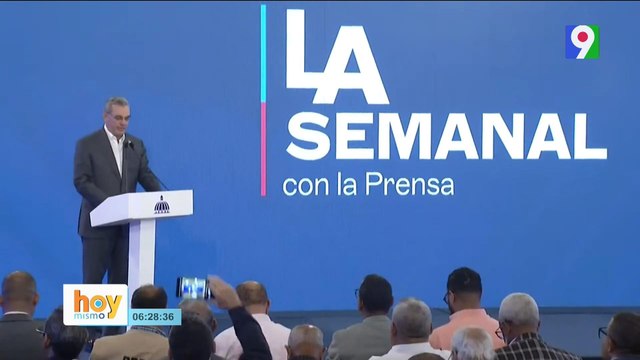 Luis Abinader en La Semanal le responde a Leonel Fernández | Hoy Mismo