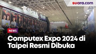 Computex Expo 2024 di Taipei Resmi Dibuka, 1.500 Perusahaan Tekno Saling Unjuk Gigi Kecanggihan AI