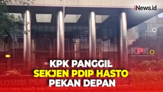 Sekjen PDIP Hasto Dipanggil KPK Pekan Depan Terkait Kasus Harun Masiku