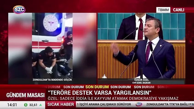 Özgür Özel'den AYM iptalleri açıklaması: Devletin kolonları kesik, kirişleri çürük