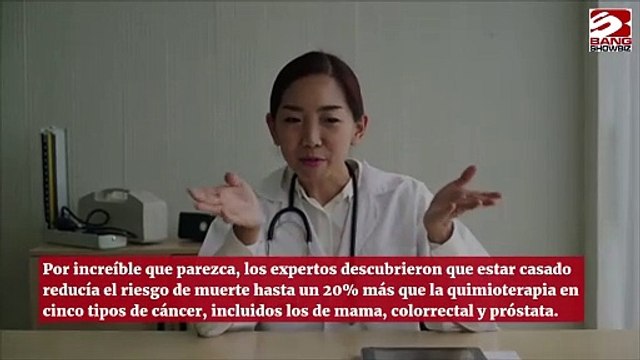 Los enfermos de cáncer que están casados tienen más probabilidades de sobrevivir
