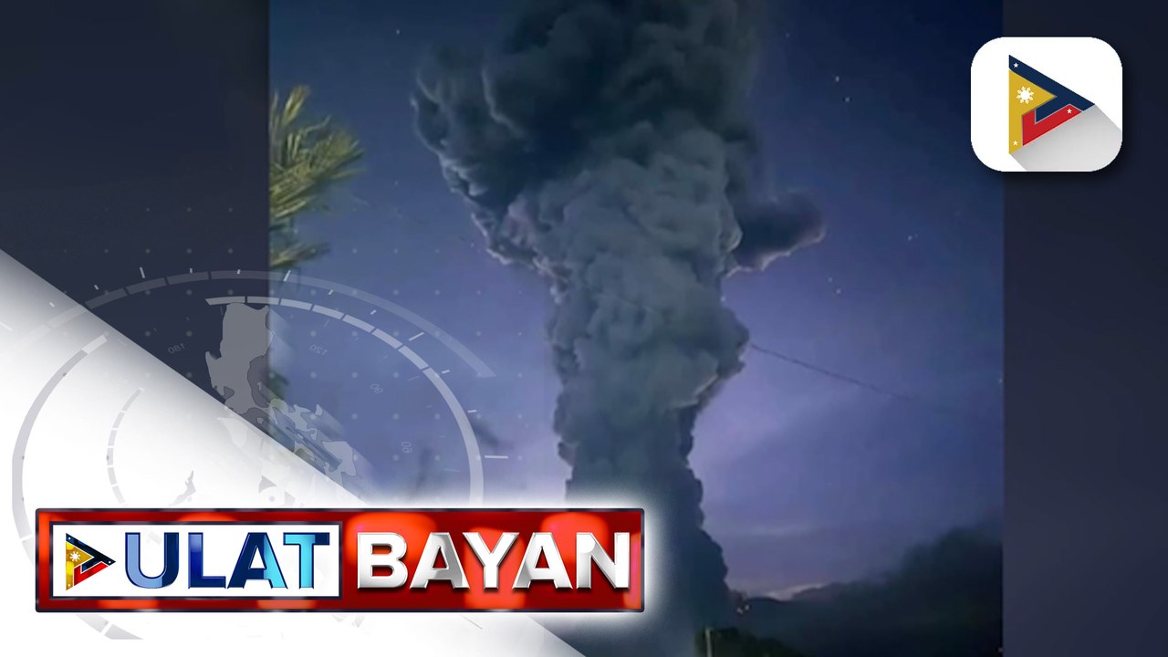 Bulkang Kanlaon, bahagyang kumalma kasunod ng pagputok kagabi; Abo mula sa bulkan, kumalat sa...