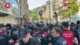 Hakkari'de DEM Partlilere polis müdahale etti