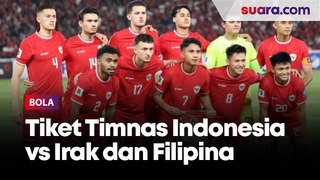 Harus Buru-buru Dibeli, Ini Update Tiket Pertandingan Timnas Indonesia vs Irak dan Filipina