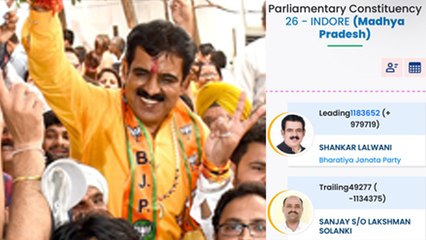 Lok Sabha Election Result 2024: Shankar Lalwani Break Highest Vote Record, Family & Net Worth Reveal