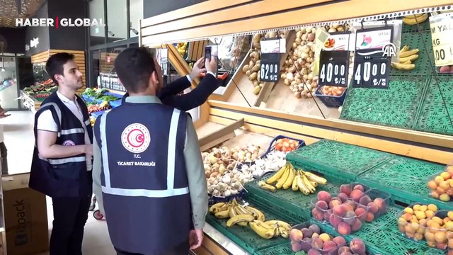 Kurban Bayramı öncesi marketlerde fiyat ve etiket denetimi yapıldı