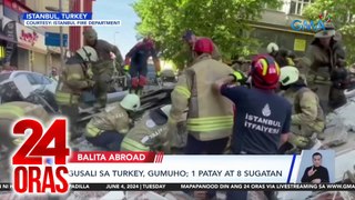 Gusali sa Turkey, gumuho; 1 patay at 8 sugatan | 24 Oras