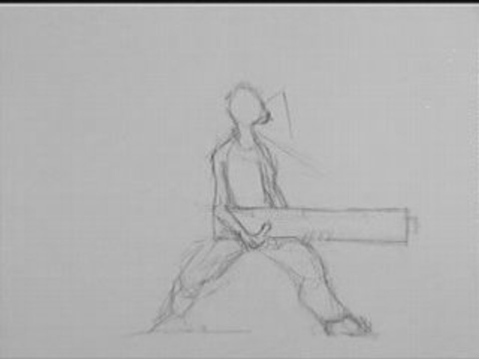 Le mec qui se vener et qui tire avec on sait pas trop quoi