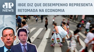 PIB do Brasil cresce 0,8% no primeiro trimestre de 2024; Alan Ghani e Trindade comentam