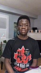 afro Canadian teen create lego scene for Spider Man Across the Spiderverse