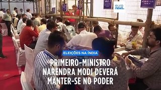 Primeiro-ministro Modi perto da vitória nas eleições da Índia