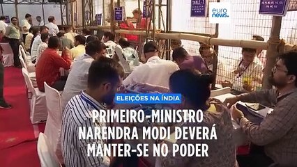 Primeiro-ministro Modi perto da vitória nas eleições da Índia