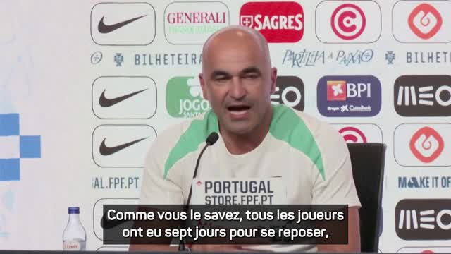 Portugal - Martinez confirme la présence de Ronaldo pour l'Irlande