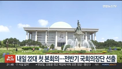 내일 22대 국회 첫 본회의…전반기 의장단 선출