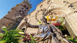 Messina, la processione del simulacro della Madonna della Lettera