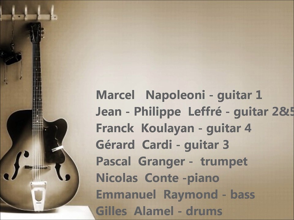 Five Guitars Besame  Mucho